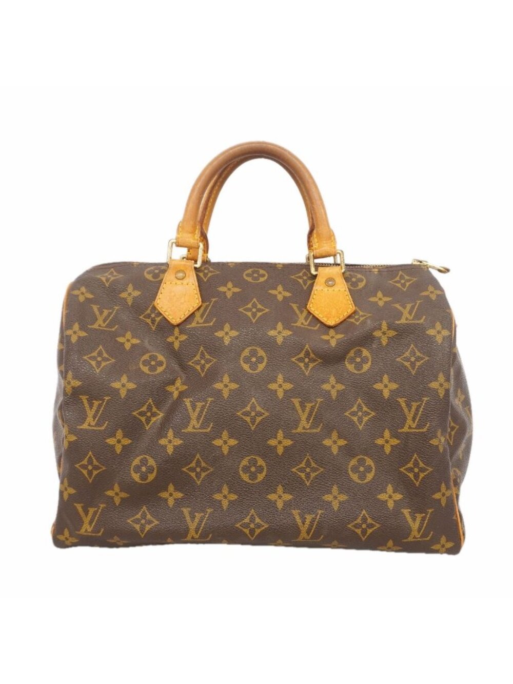 Louis Vuitton Handbag Monogram Speedy 30 Brown